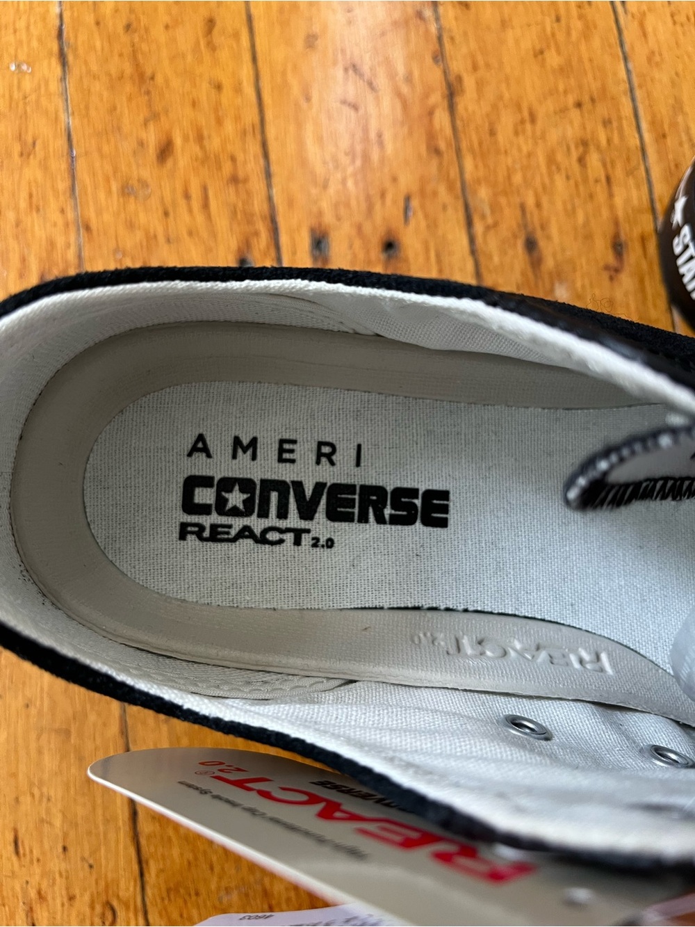 Ameri x Converse Japan Low Top Platform Sneakers in Black - Picture 6 of 11